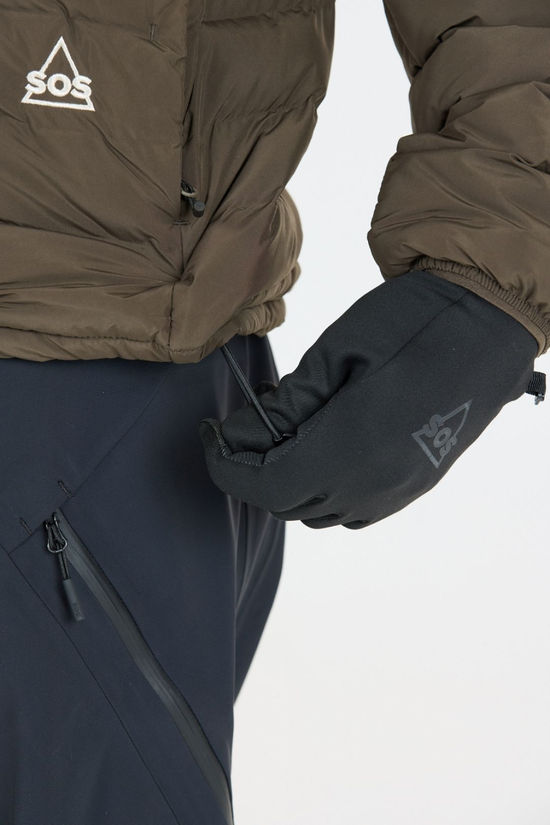 SOS Mens Furano Down Jacket Black Ink
