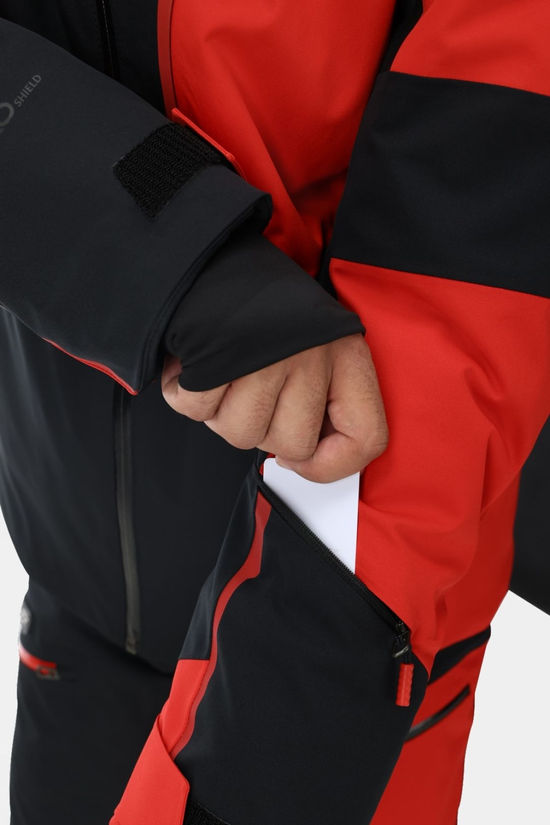 Spyder Mens Leader Ski Jacket Black