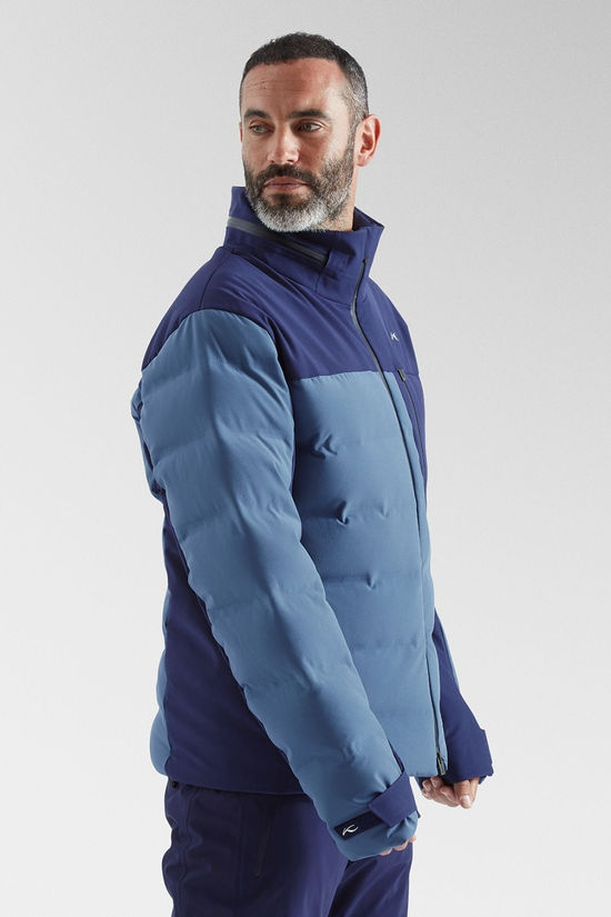 Kjus Mens Capture Ski Jacket  Admiral Blue/Kjus Navy