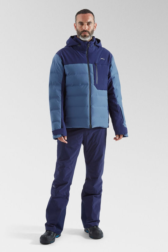 Kjus Mens Capture Ski Jacket  Admiral Blue/Kjus Navy