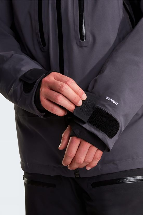 The North Face Mens Chakal Ski Jacket  Anthracite Grey/Tnf Bla