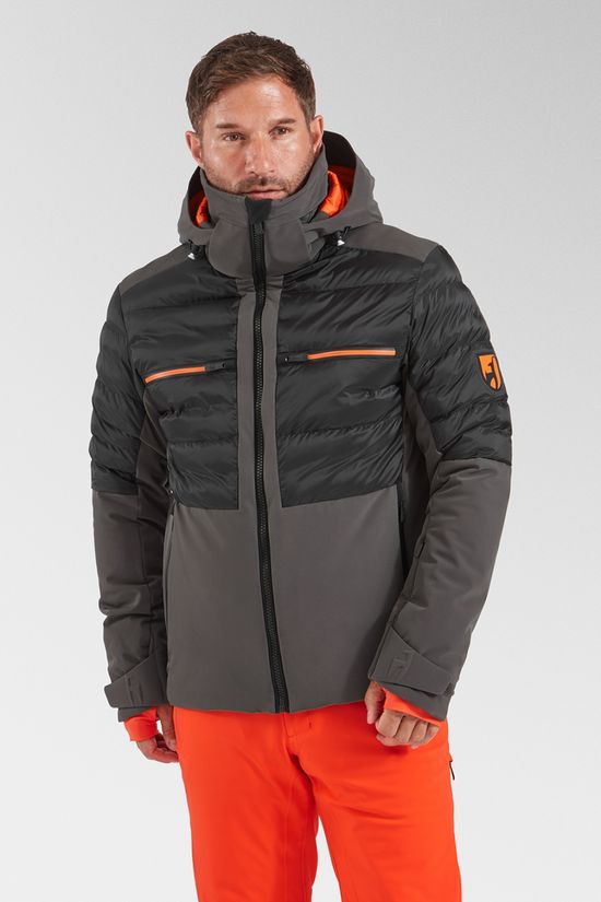 Toni Sailer Sports Mens Owen Ski Jacket Bark Grey