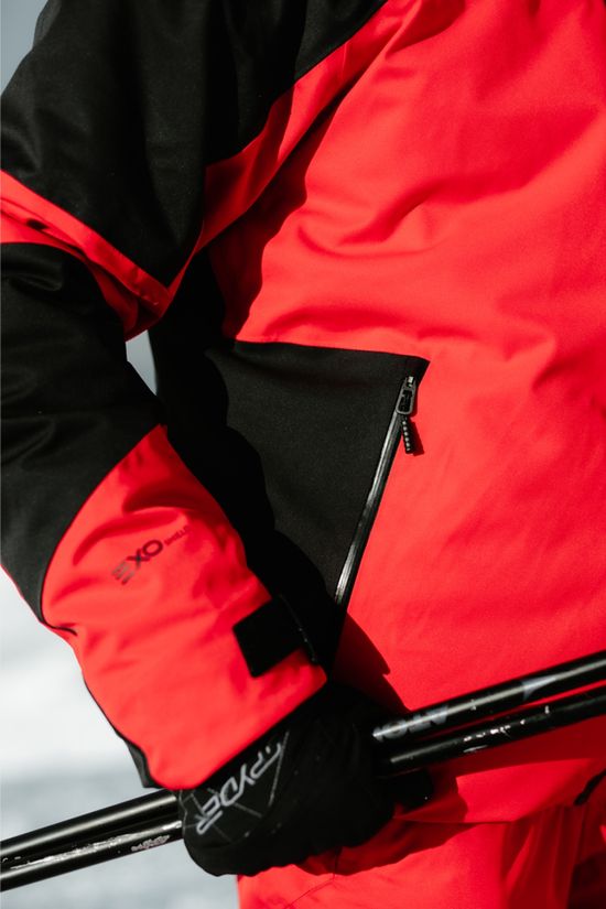Spyder Mens Leader Ski Jacket Spyder Red