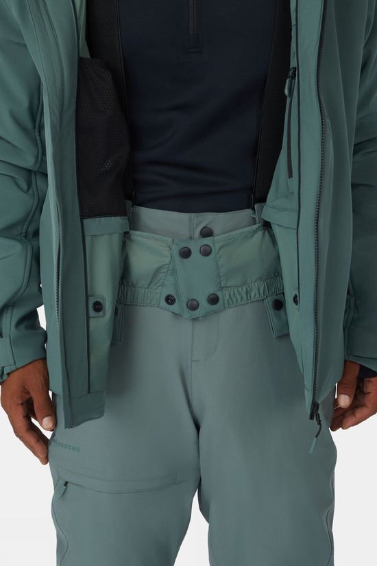 Ayacucho Mens La Monta Ski Jacket Dark Forest