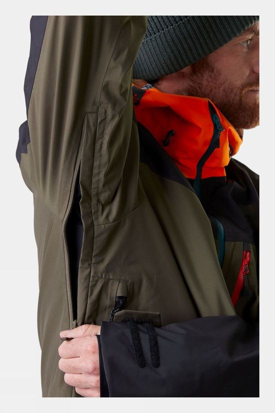 Picture Mens Broader 3L Jacket DARK ARMY GREEN