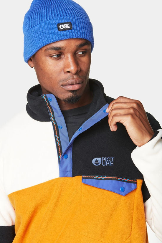 Picture Mens Arcca Fleece Honey Vanilla Black