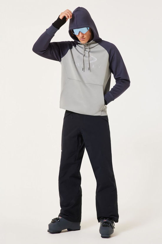 Oakley Mens Sierra DWR Fleece Hoodie 2.0 Cement