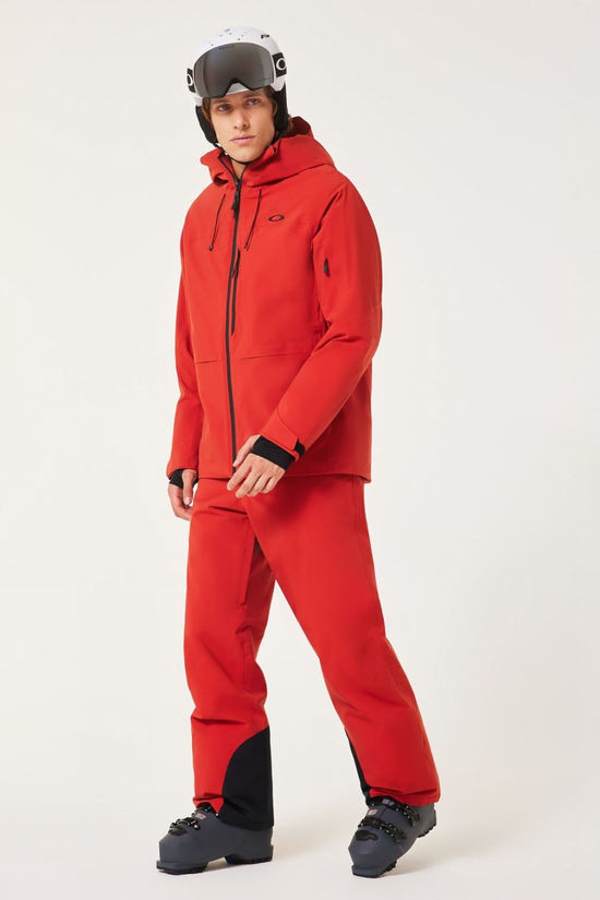 Oakley Mens Canopy Insulated Ski Pants Flame Red