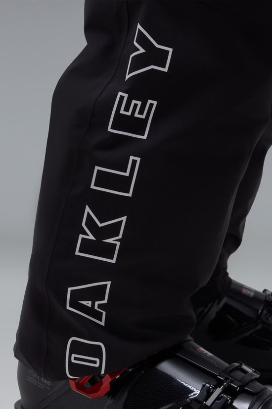 Oakley Mens Timberline Shell Ski Pants Pitch Black/White