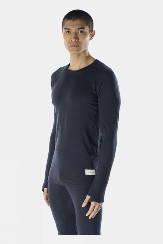 Artilect Mens Boulder 125 Long Sleeve Crew Baselayer Black