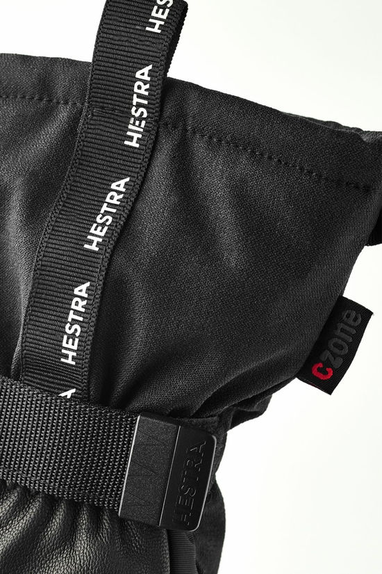 Hestra Mens CZone Mountain 5-Finger Ski Gloves Black