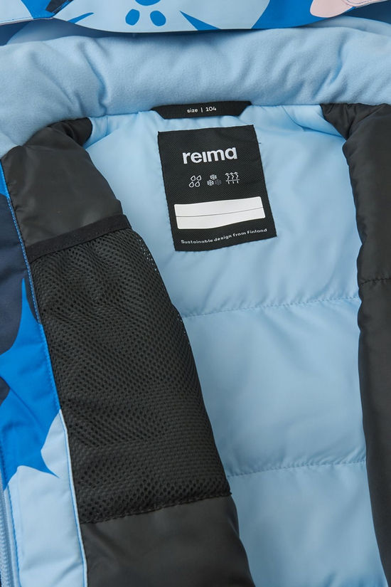 Reima Girls Kiiruna Ski Jacket Bright Blue