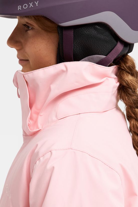 Roxy Girls Ice Escape Ski Jacket  Rose Shadow