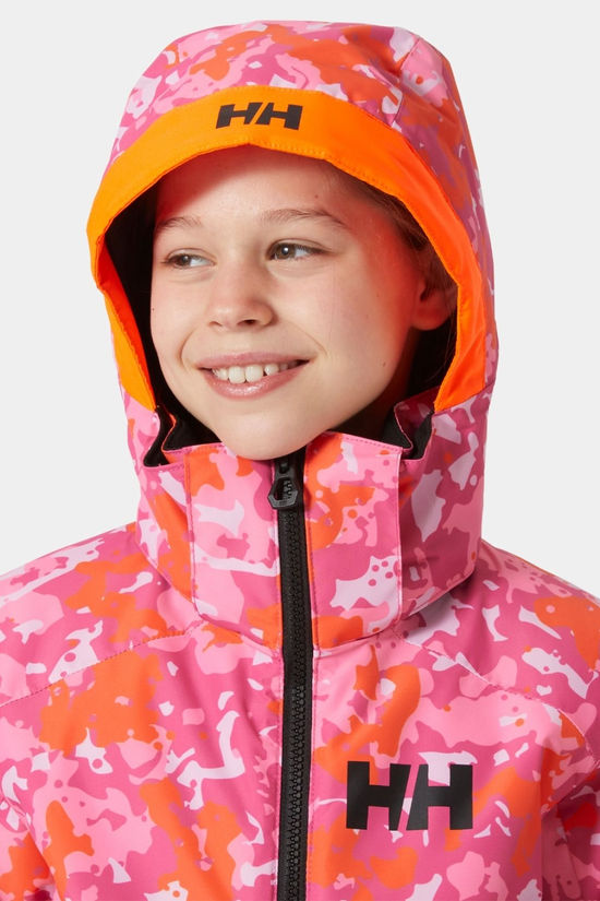 Helly Hansen Girls Stellar Ski Jacket  Dragon Fruit