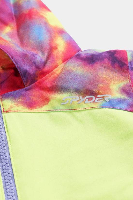 Spyder Mini Kids Conquer Ski Jacket Pink Combo