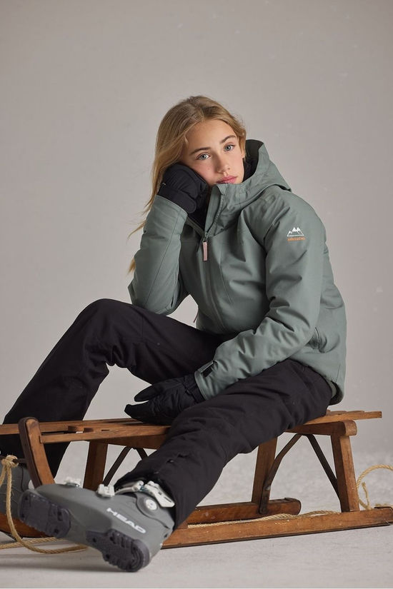 Ayacucho Kids Ayamara Ski Jacket Vintage Green
