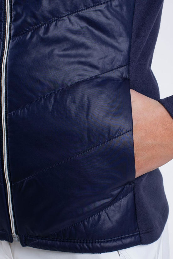 Kjus Girls Icicles Midlayer Jacket  Atlanta Blue