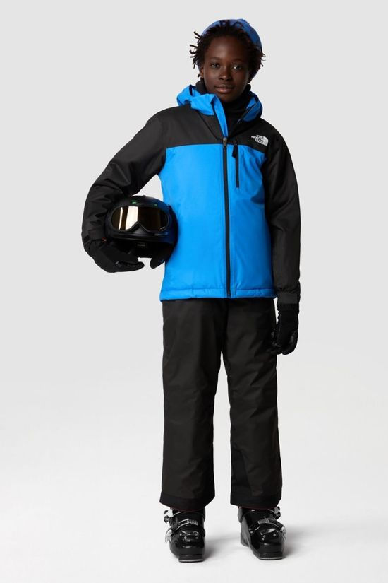The North Face Kids Snowquest X Insulated Jacket Optic Blue/Tnf Black
