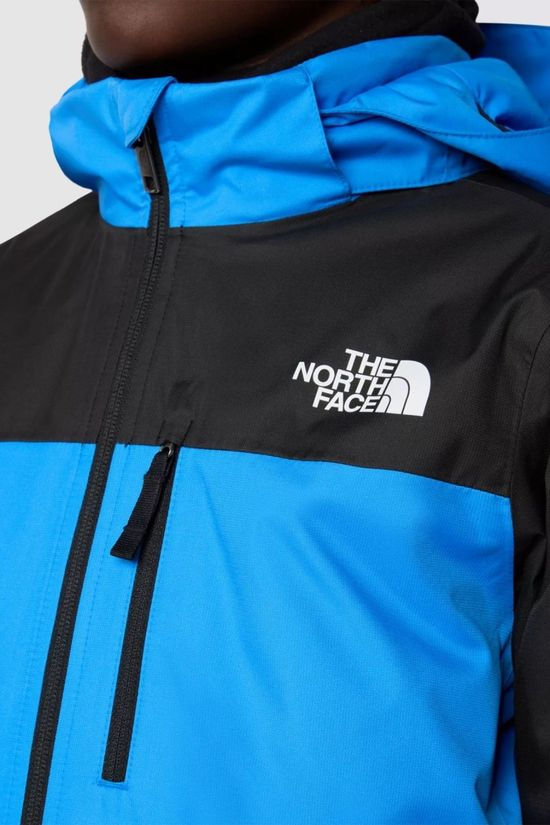 The North Face Kids Snowquest X Insulated Jacket Optic Blue/Tnf Black