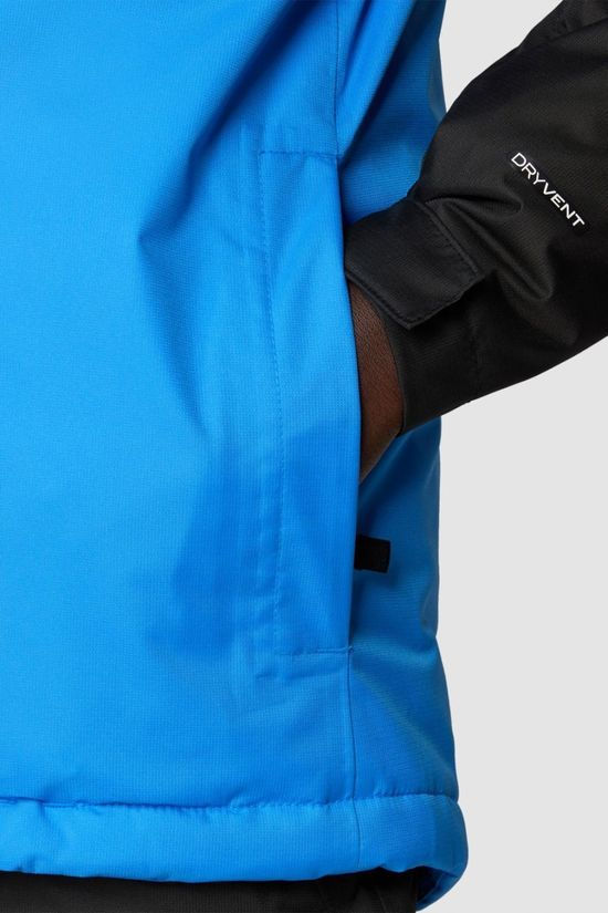 The North Face Kids Snowquest X Insulated Jacket Optic Blue/Tnf Black
