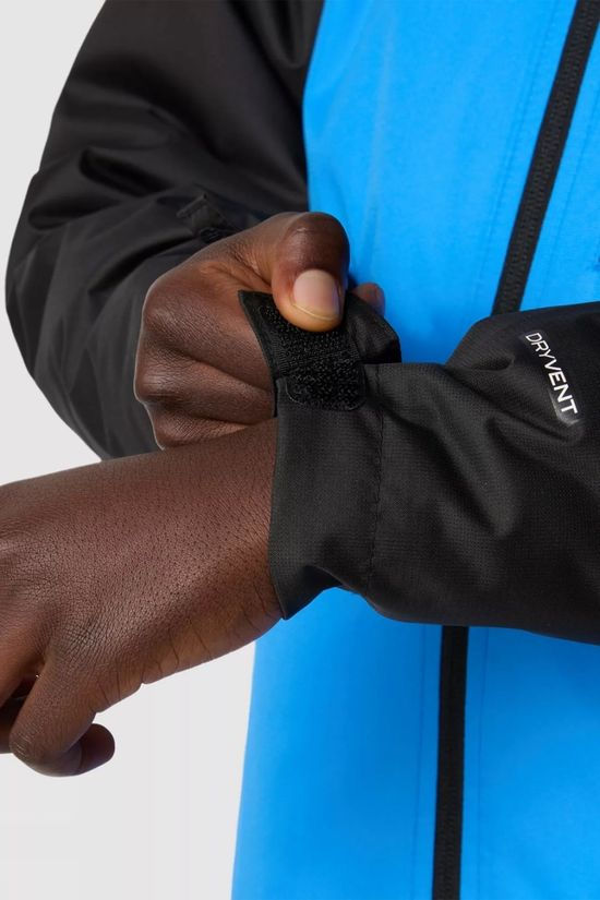 The North Face Kids Snowquest X Insulated Jacket Optic Blue/Tnf Black