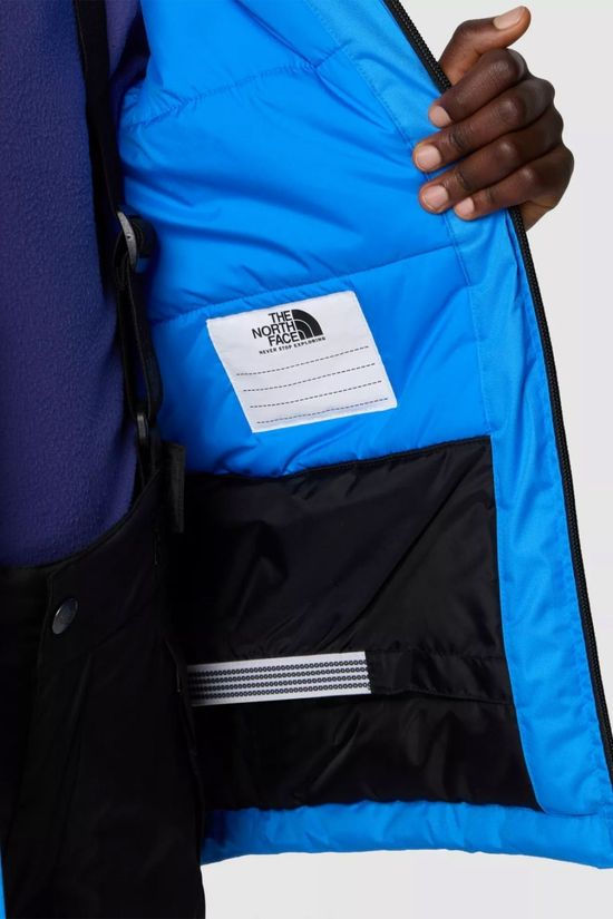 The North Face Kids Snowquest X Insulated Jacket Optic Blue/Tnf Black