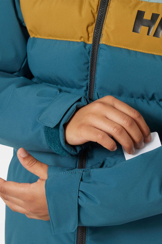 Helly Hansen Juniors Cyclone Ski Jacket 14+ Dark Creek