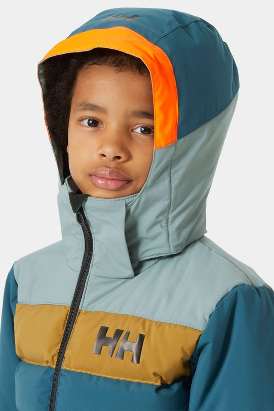 Helly Hansen Juniors Cyclone Ski Jacket 14+ Dark Creek