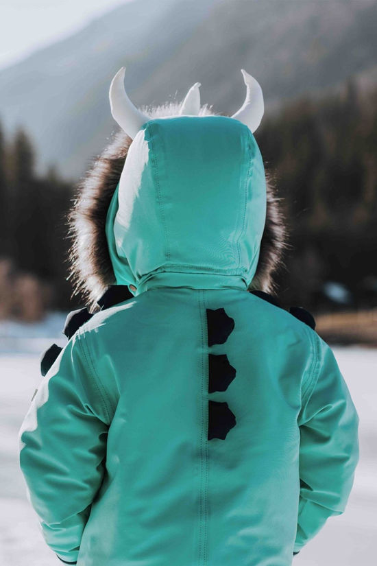 Roarsome Kids Spike The Dino Winter Jacket Spike The Dino
