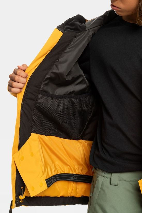 Quiksilver Youth Mission Solid Jacket 14+ Mineral Yellow