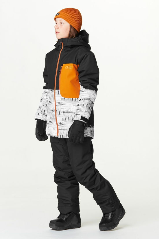 Picture Youth Daumy Jacket 14+ Black Mood Print Honey