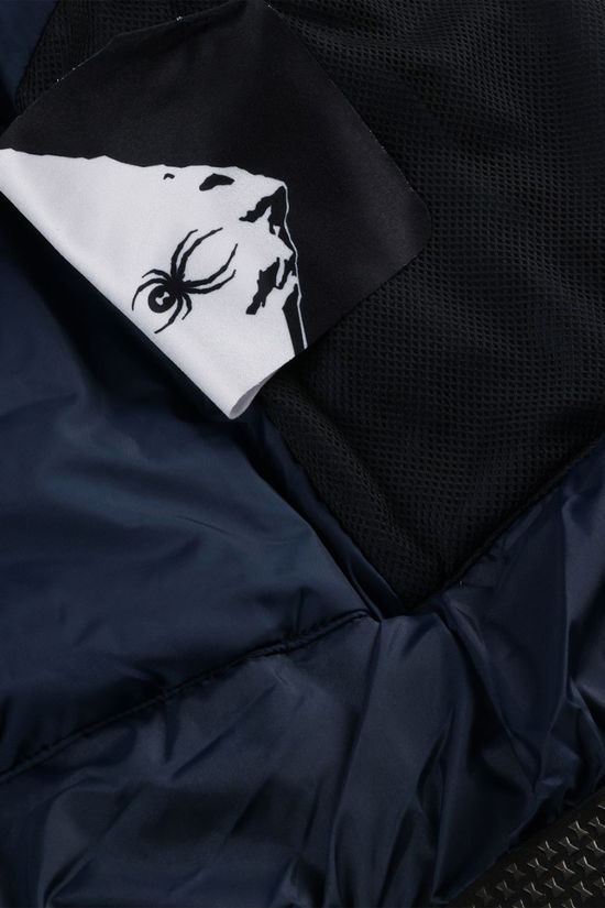 Spyder Youth Challenger Ski Jacket 14+ Camouflage Aether Blue