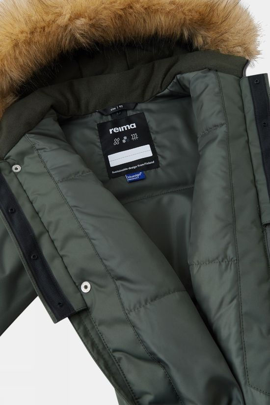 Reima Toddlers Gotland Reimatec Winter Overall Snowsuit Thyme Green
