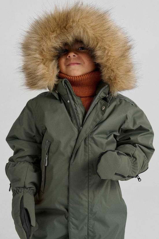 Reima Toddlers Gotland Reimatec Winter Overall Snowsuit Thyme Green