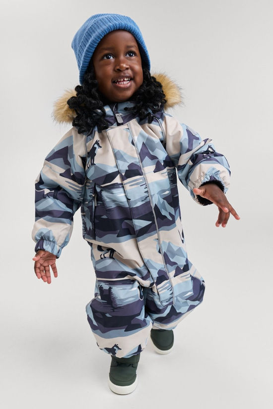 Reima Toddlers Lappi Reimatec Winter Overall Snowsuit Sandy Beige
