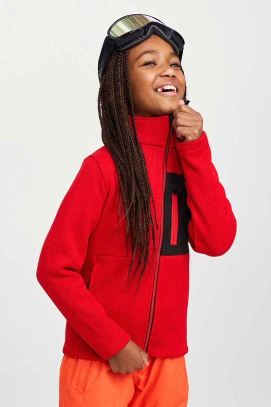 Reima Kids Meininki Fleece Jacket Tomato Red