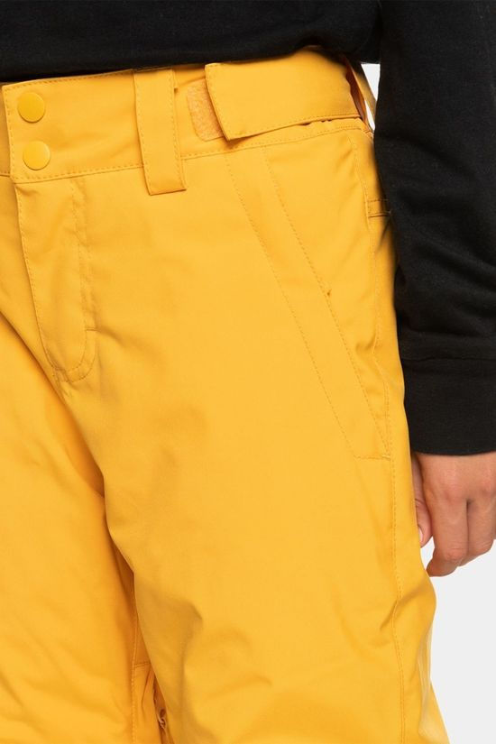 Quiksilver Kids Estate Ski Pants Mineral Yellow