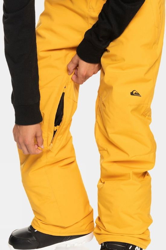 Quiksilver Kids Estate Ski Pants Mineral Yellow