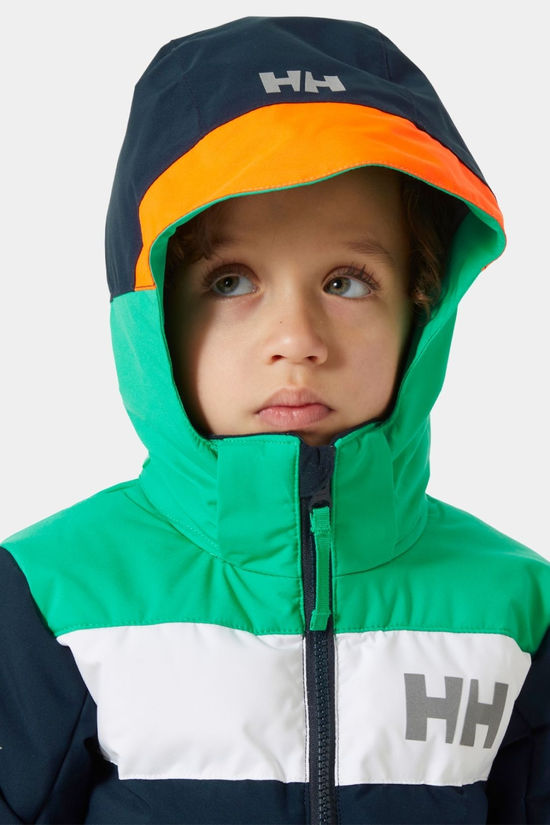 Helly Hansen Kids Vertical Insulated Ski Jacket Navy
