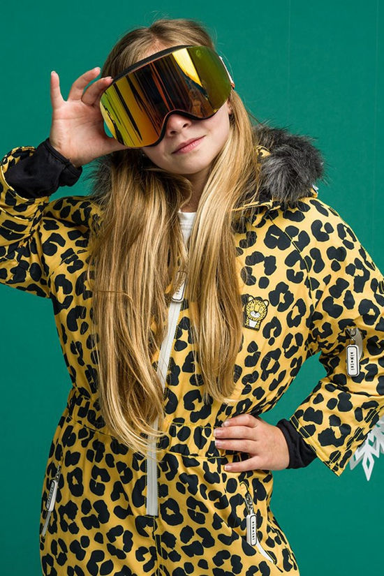 Roarsome Kids Dash The Leopard Snowsuit Dash The Leopard