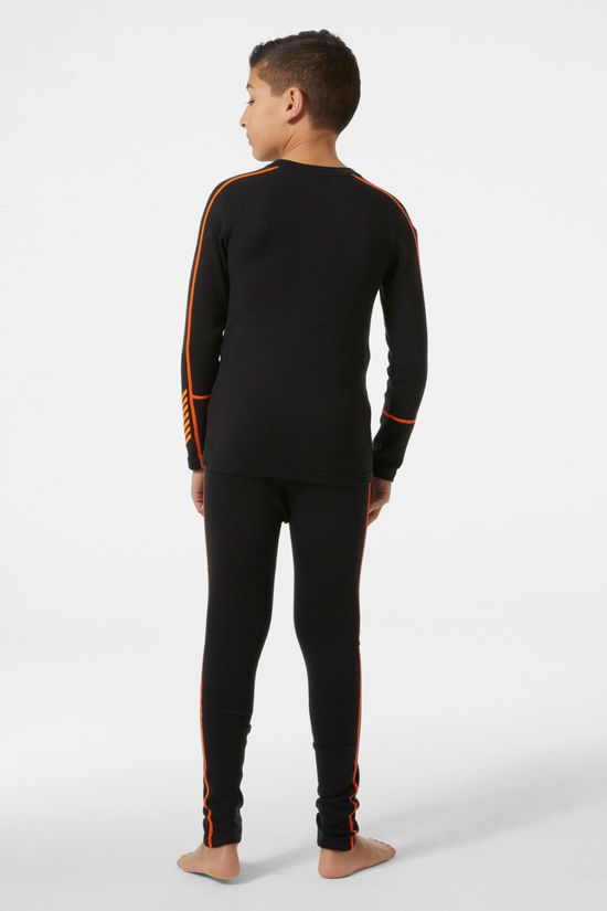 Helly Hansen Juniors Lifa Merino Midweight Base Layer Set 14+ Black