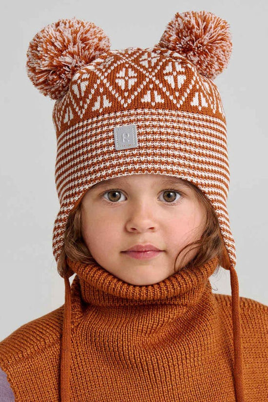 Reima Toddlers Kuurui Beanie Cinnamon Brown