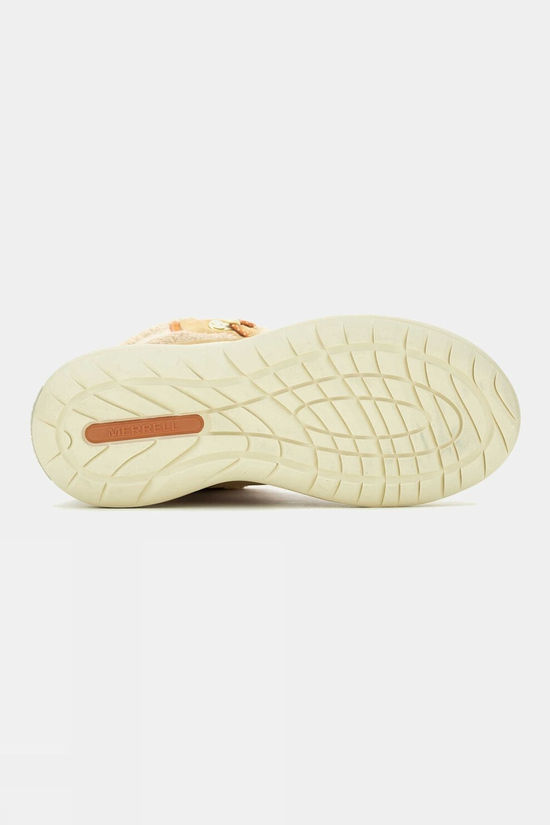 Merrell Womens Marquette Thermo Lace Snow Boots Tan
