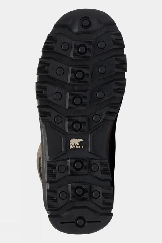 Sorel Mens Buxton Lace Waterproof Snow Boots Major, Black