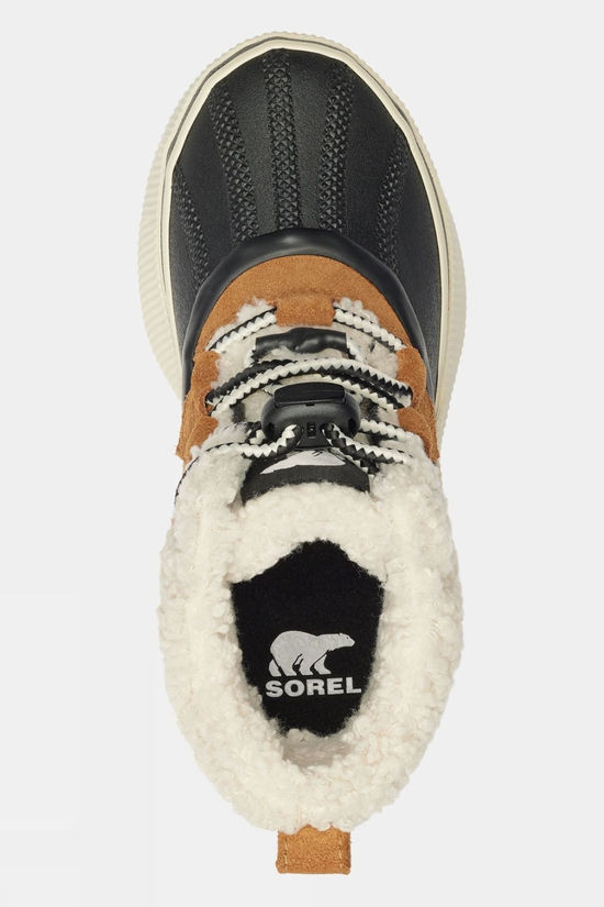 Sorel Kids Youth Out N About IV Chillz Snow Boots Taffy/Black