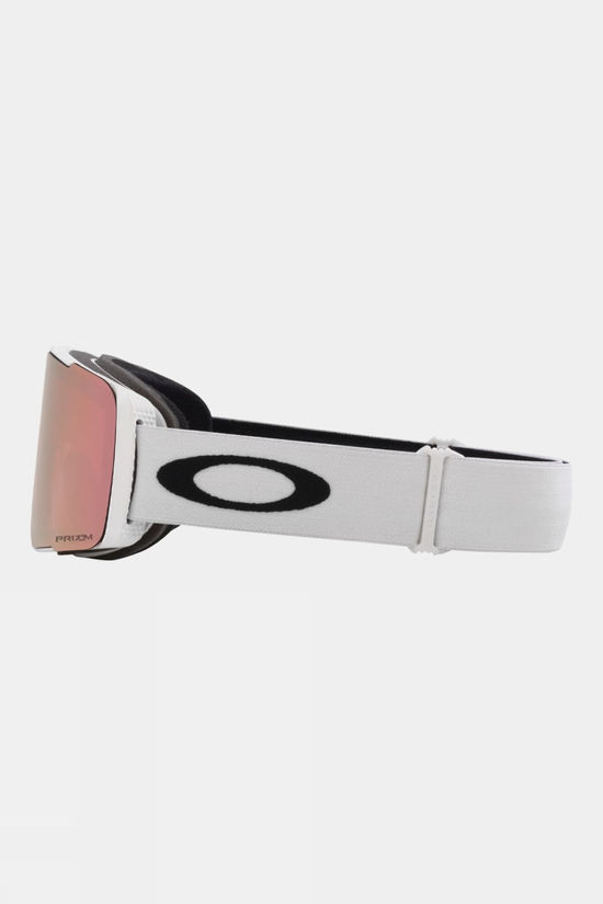 Oakley Line Miner Pro M Goggles Matte White Prizm Sapphire & Prizm Rose Gold Iridium