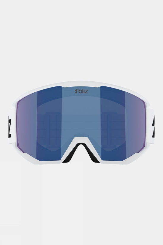 Bliz Spark Goggles Matte White Smoke&Blue