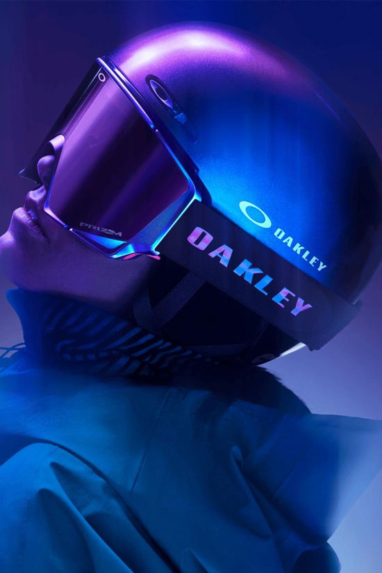 Oakley Flow Scape Aura Collection L Goggles Colorshift Fade W/ Prizm 24K/Iced