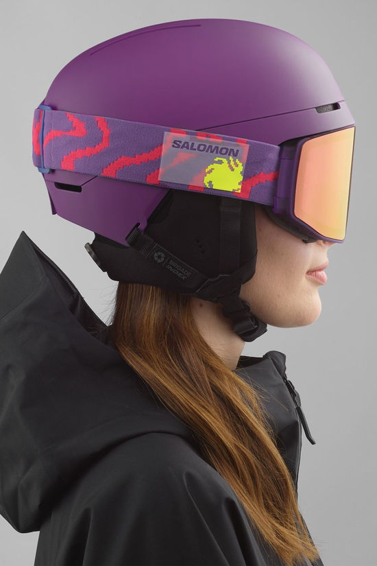 Salomon Mens Sentry Prime Sigma Goggles + Extra Lens Ulviolet/Cp