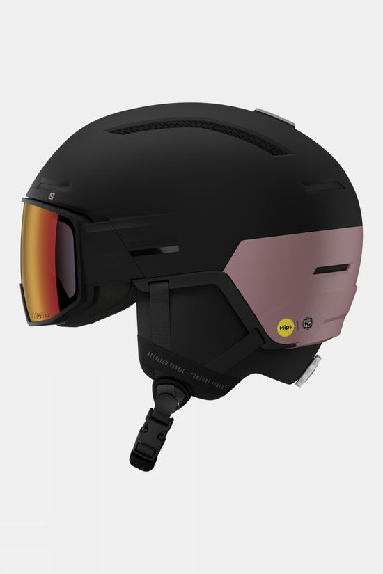 Salomon Driver Pro Sigma Photo MIPS Snow Helmet Bk/Dp